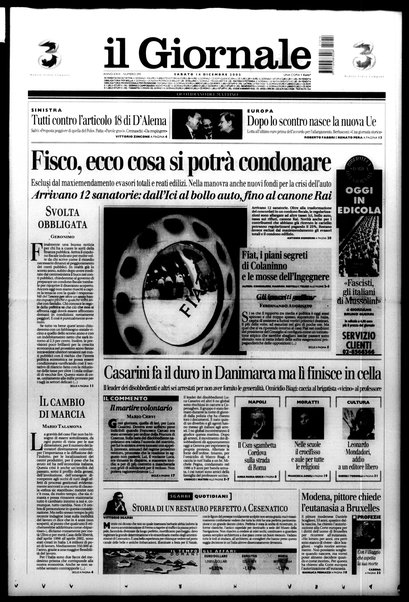 Il giornale : quotidiano del mattino